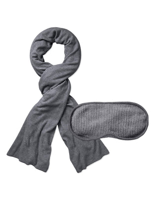 Travel Blanket | Ribbed + Free Eyemask
