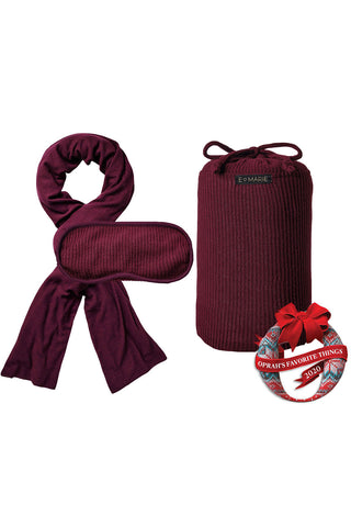Travel Blanket | Ribbed + Free Eyemask