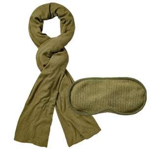 Travel Blanket | Ribbed + Free Eyemask