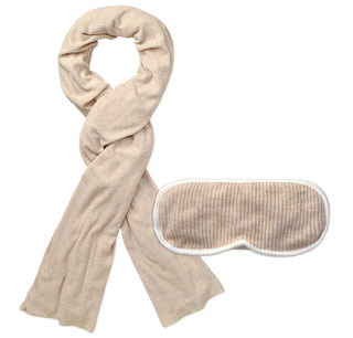 Travel Blanket | Ribbed + Free Eyemask